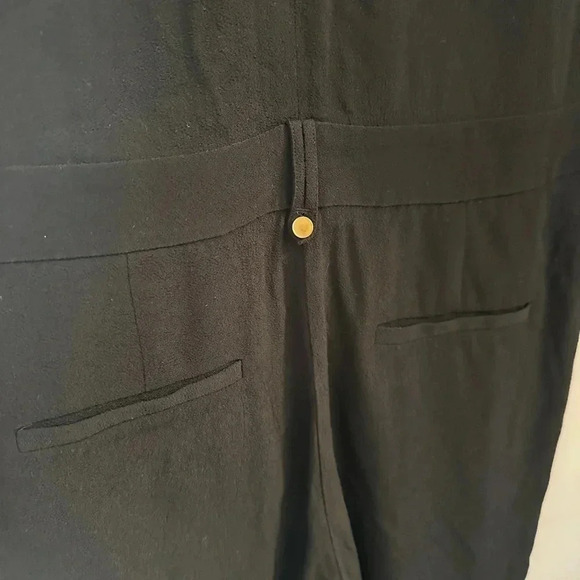 Elevenses black sleeveless jumpsuit size 4 - Picture 5 of 8
